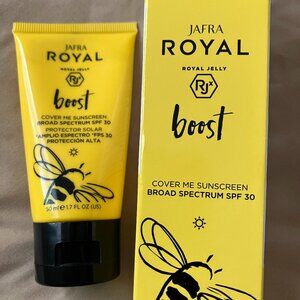 JAFRA ROYAL JELLY BOOST COVER ME SUNSCREEM BROAD SPECTRUM SPF 30 /50 ML E 1.7 0Z